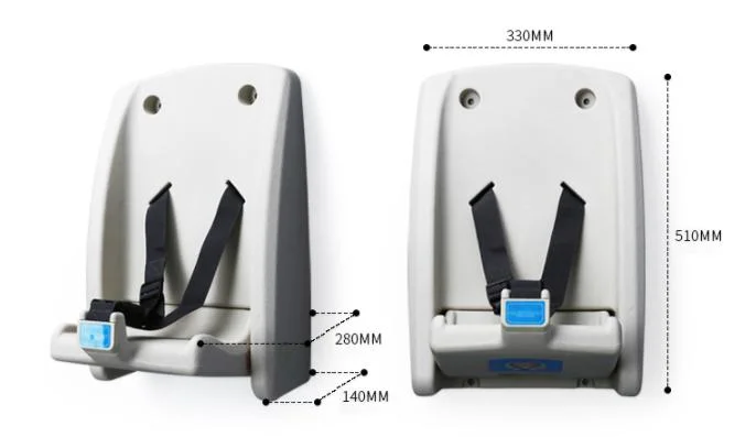 Wall Mount Baby Changing Station Portable, Foldable Changing Table for Baby