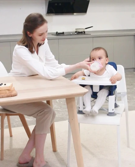 Chaise haute Portable pour bébés, nouveau Design 2023, siège d'alimentation en plastique pour l'extérieur, chaise d'appoint pliable pour bébé